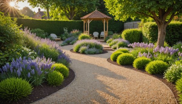 Aménager une allée de jardin avec du gravier