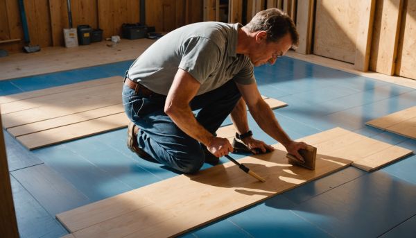 Comment poser un parquet flottant sans colle