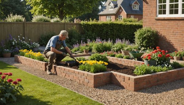Créer un muret de clôture pour son jardin