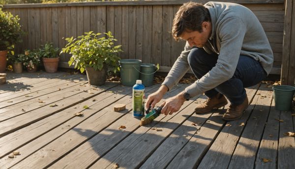 La terrasse en bois nécessite un entretien