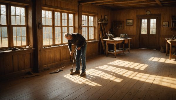 Pourquoi poncer votre vieux parquet massif